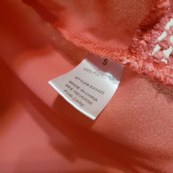 Anthropologie *Coral Crochet Cutout Top *Sz S* - Picture 4 of 6